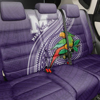 Manua High School Back Car Seat Cover Polynesian Tribal Pattern LT05 - Polynesian Pride