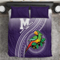 Manua High School Bedding Set Polynesian Tribal Pattern
