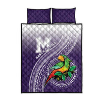 Manua High School Quilt Bed Set Polynesian Tribal Pattern