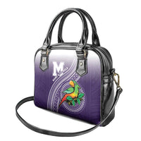 Manua High School Shoulder Handbag Polynesian Tribal Pattern