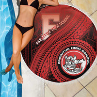 Fagaitua High School Beach Blanket Polynesian Tribal Pattern