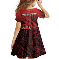 Personalized Fagaitua High School Family Matching Mermaid Dress and Hawaiian Shirt Polynesian Tribal Pattern