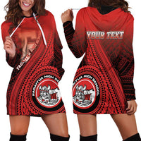 Personalized Fagaitua High School Hoodie Dress Polynesian Tribal Pattern LT05 - Polynesian Pride