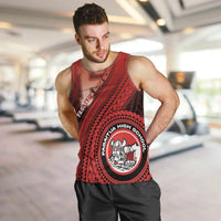 Personalized Fagaitua High School Men Tank Top Polynesian Tribal Pattern