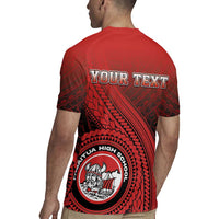 Personalized Fagaitua High School Rugby Jersey Polynesian Tribal Pattern