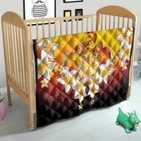 Tahiti Heiva Festival Quilt Tahitian Vahine Plumeria Flowers