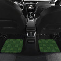 Hawaiian Quilt Car Mats Pele Hair Hinahina Lei Green Version