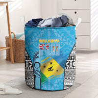 Malampa Fiji Day 2026 Laundry Basket Unique Style