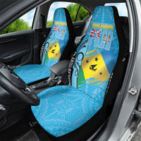 Malampa Fiji Day 2026 Car Seat Cover Unique Style
