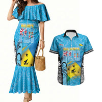 Personalised Malampa Fiji Day 2026 Couples Matching Mermaid Dress and Hawaiian Shirt Unique Style