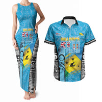 Personalised Malampa Fiji Day 2026 Couples Matching Tank Maxi Dress and Hawaiian Shirt Unique Style