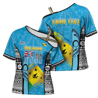 Personalised Malampa Fiji Day 2026 Cross Shoulder Shirt Unique Style