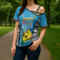 Personalised Malampa Fiji Day 2026 Cross Shoulder Shirt Unique Style