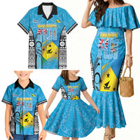 Personalised Malampa Fiji Day 2026 Family Matching Mermaid Dress and Hawaiian Shirt Unique Style