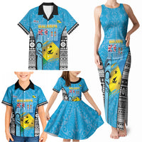 Personalised Malampa Fiji Day 2026 Family Matching Tank Maxi Dress and Hawaiian Shirt Unique Style