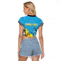 Personalised Malampa Fiji Day 2026 Raglan Cropped T Shirt Unique Style
