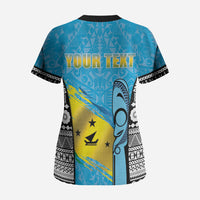 Personalised Malampa Fiji Day 2026 Scrub Top Unique Style