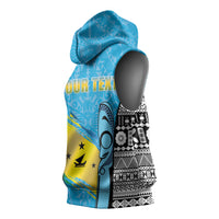 Personalised Malampa Fiji Day 2026 Sleeveless Hoodie Unique Style