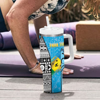 Personalised Malampa Fiji Day 2026 Tumbler With Handle Unique Style