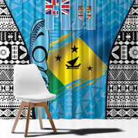 Malampa Fiji Day 2026 Window Curtain Unique Style