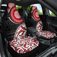 New Zealand Red Maori Koru Simple Style Car Seat Cover