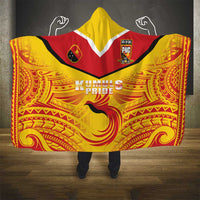 Papua New Guinea Rugby Hooded Blanket Kumul Pride Go Champions