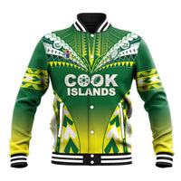 Cook Islands Rugby Custom Baseball Jacket The Kukis Go Champions