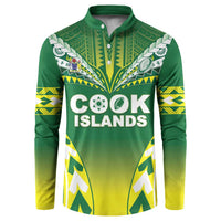 Cook Islands Rugby Custom Button Sweatshirt The Kukis Go Champions