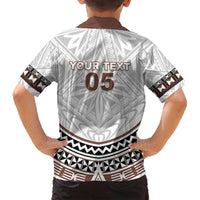 Fiji Rugby Custom Family Matching Tank Maxi Dress and Hawaiian Shirt Fijian Bati Go Champions LT05 - Polynesian Pride