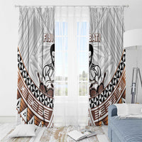 Fiji Rugby Window Curtain Fijian Bati Go Champions