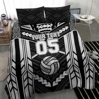 Custom Polynesia Beach Volleyball Bedding Set Polynesian Tribal Pattern - Polynesian Pride