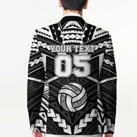 Custom Polynesia Beach Volleyball Blazer Polynesian Tribal Pattern - Polynesian Pride