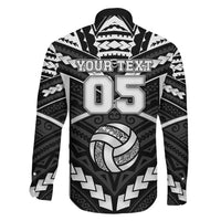 Custom Polynesia Beach Volleyball Family Matching Summer Maxi Dress and Hawaiian Shirt Polynesian Tribal Pattern LT05 - Polynesian Pride