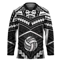 Custom Polynesia Beach Volleyball Hockey Jersey Polynesian Tribal Pattern - Polynesian Pride