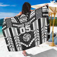 Custom Polynesia Beach Volleyball Sarong Polynesian Tribal Pattern - Polynesian Pride