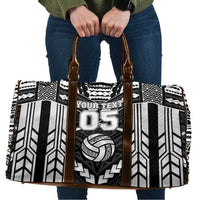 Custom Polynesia Beach Volleyball Travel Bag Polynesian Tribal Pattern - Polynesian Pride