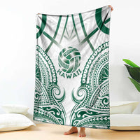 Hawaii Volleyball Blanket Polynesian Pattern - Polynesian Pride