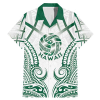 Custom Hawaii Volleyball Family Matching Mermaid Dress and Hawaiian Shirt Polynesian Pattern - Polynesian Pride