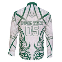 Custom Hawaii Volleyball Family Matching Mermaid Dress and Hawaiian Shirt Polynesian Pattern - Polynesian Pride