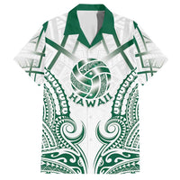 Custom Hawaii Volleyball Family Matching Puletasi and Hawaiian Shirt Polynesian Pattern - Polynesian Pride