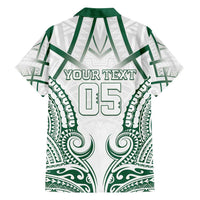 Custom Hawaii Volleyball Family Matching Tank Maxi Dress and Hawaiian Shirt Polynesian Pattern - Polynesian Pride