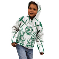 Custom Hawaii Volleyball Kid Hoodie Polynesian Pattern - Polynesian Pride
