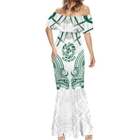 Custom Hawaii Volleyball Mermaid Dress Polynesian Pattern - Polynesian Pride