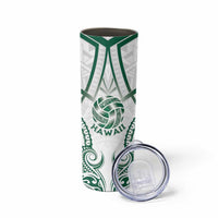 Custom Hawaii Volleyball Skinny Tumbler Polynesian Pattern - Polynesian Pride