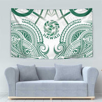 Hawaii Volleyball Tapestry Polynesian Pattern - Polynesian Pride