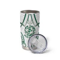 Custom Hawaii Volleyball Tumbler Cup Polynesian Pattern - Polynesian Pride