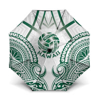 Hawaii Volleyball Umbrella Polynesian Pattern - Polynesian Pride