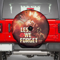 Honouring The ANZAC Spirit Spare Tire Cover Gallipoli Lest We Forget