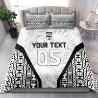 Custom Fiji 2026 Rugby Bedding Set Fijian Tapa Pattern