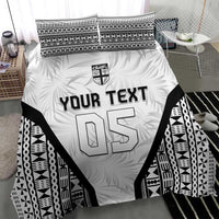 Custom Fiji 2026 Rugby Bedding Set Fijian Tapa Pattern